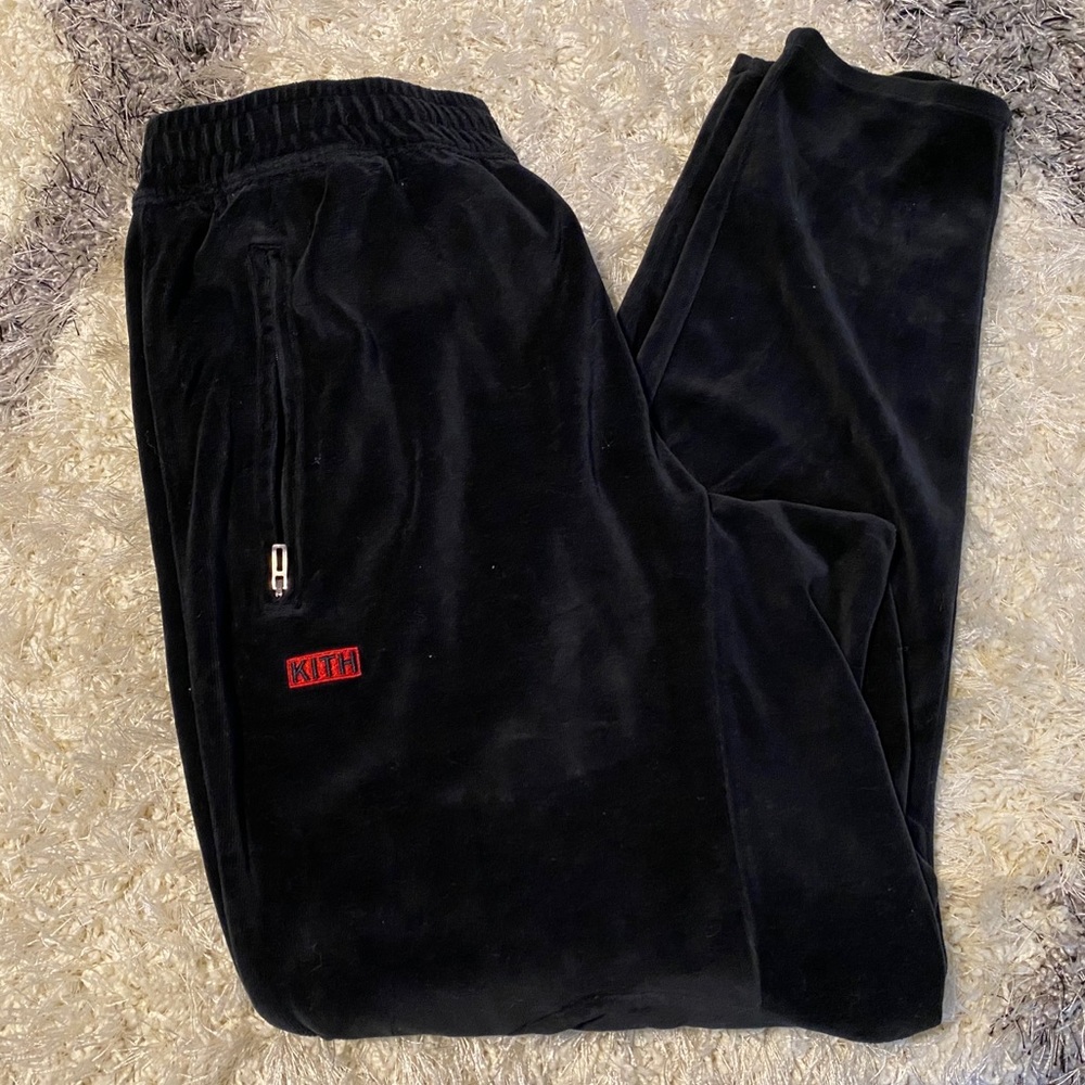 Kith x Adidas Cobras Velour Track Pants